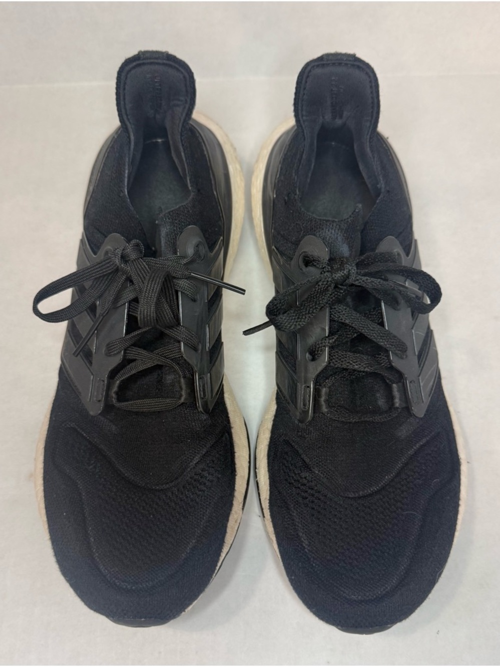 Adidas Women's Ultraboost 22 Running Shoes Black/Black/White Size 9.5